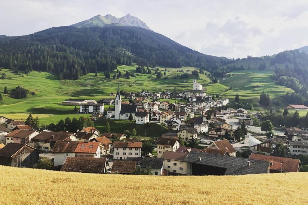 Chalet Wulli In Der Naehe Der Skianlagen Savognin Exteriér fotografie