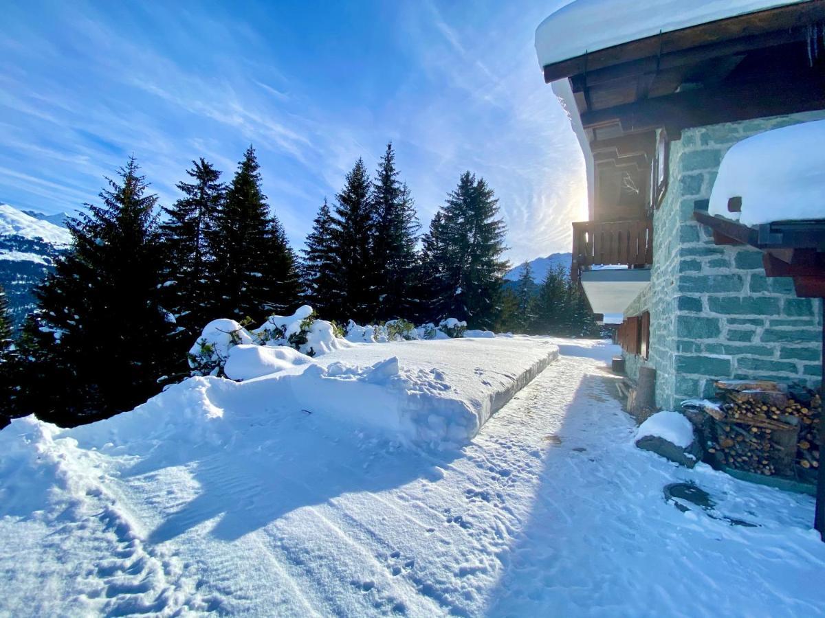 Chalet Wulli In Der Naehe Der Skianlagen Savognin Exteriér fotografie